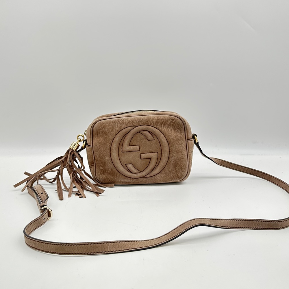 Gucci GG Logo Disco Shoulder Bag Crossbody